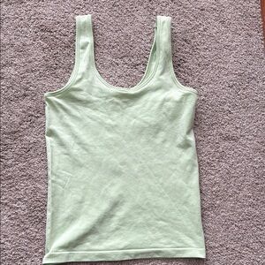 Athleta Green Fitted Tank Top